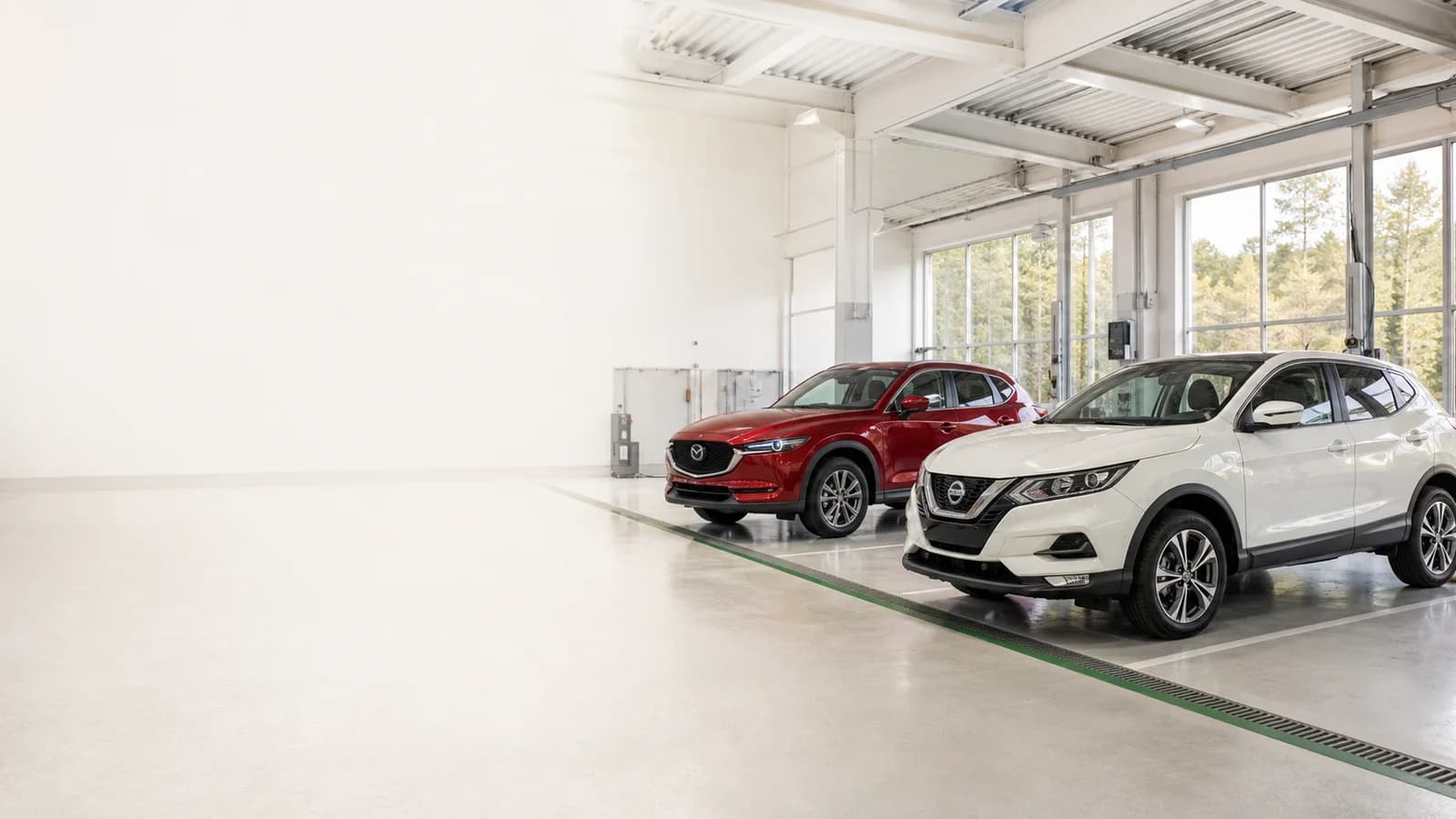 Nissan Qashqai и Mazda CX-5 на проверке перед покупкой