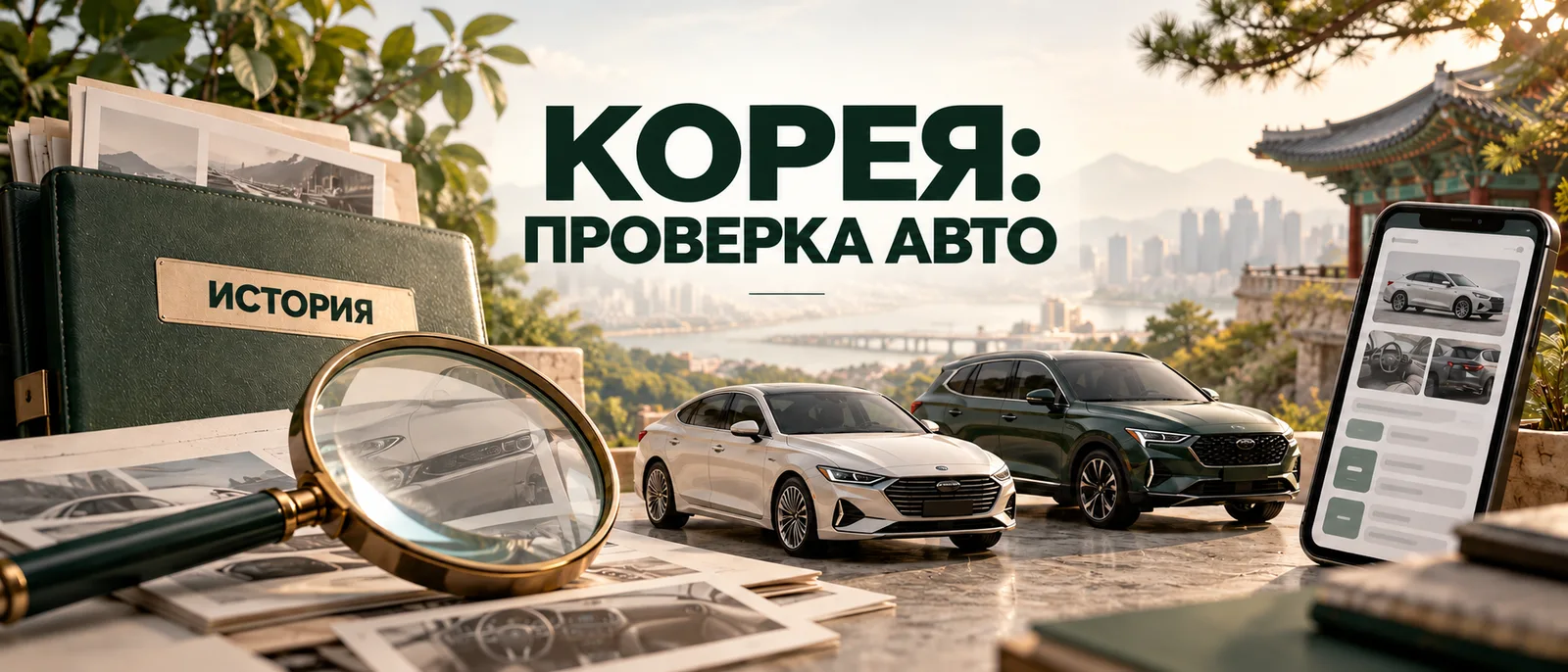 Как проверить автомобиль из Кореи: Encar, история и осмотр