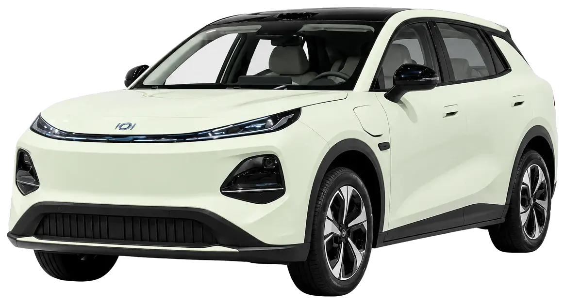 Changan Qiyuan Q05, электрический кроссовер, вид спереди три четверти