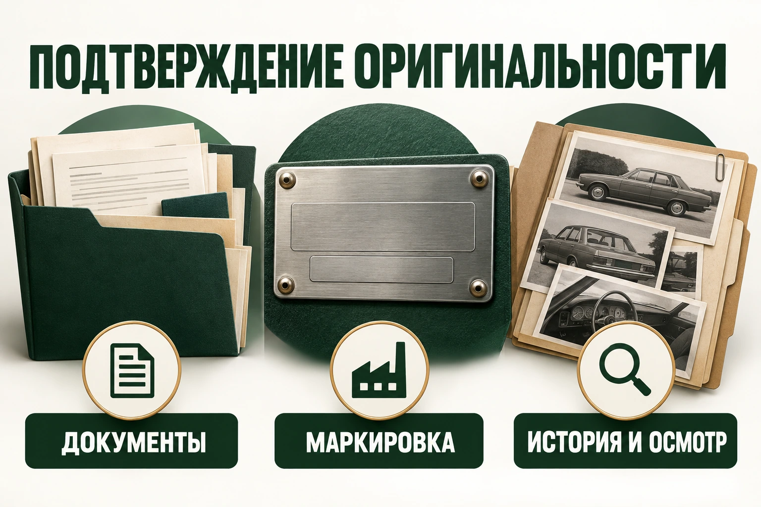 Документы и осмотр помогают сопоставить кузов и агрегаты Документы, маркировка и история для проверки оригинальности автомобиля