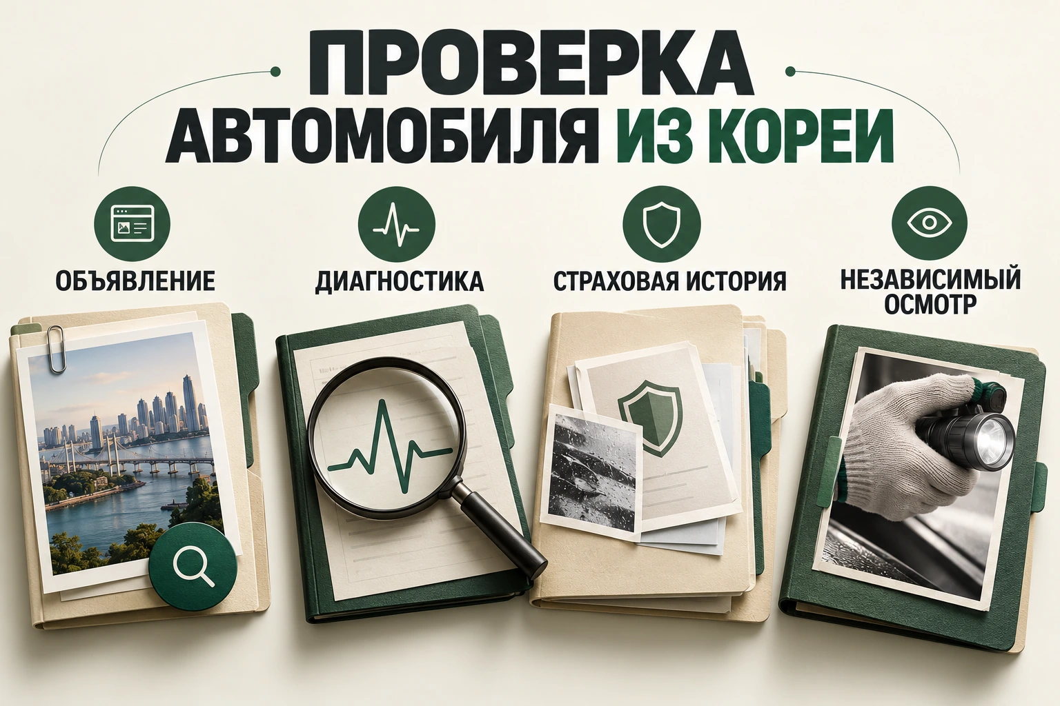 Проверка автомобиля из кореи: объявление, диагностика, страховая история, независимый осмотр