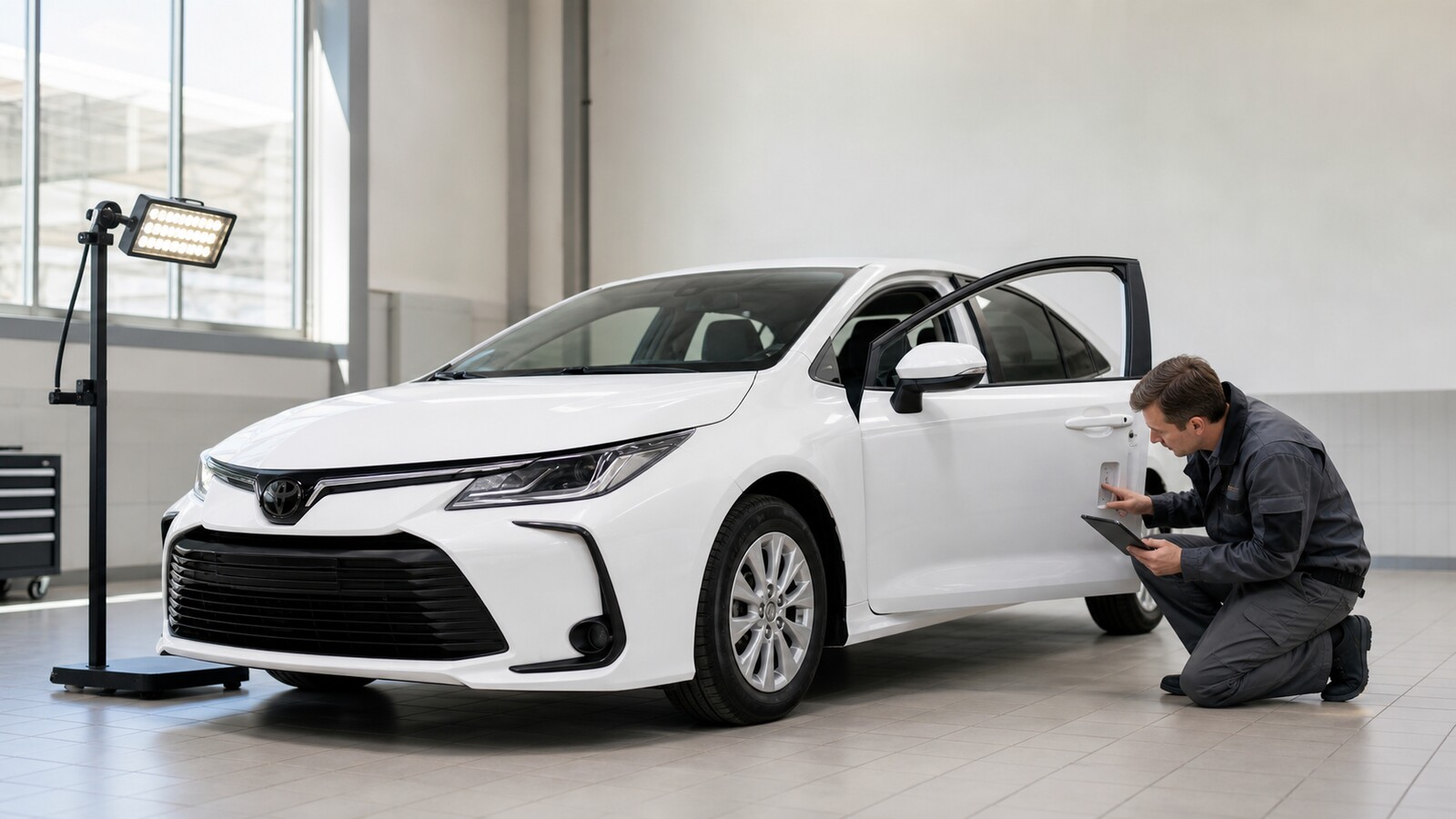 Проверка Toyota Corolla 2022 из Китая перед покупкой